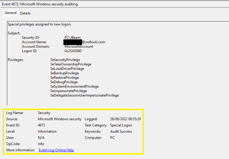 Windows Artifacts - Logon Events - source page 89