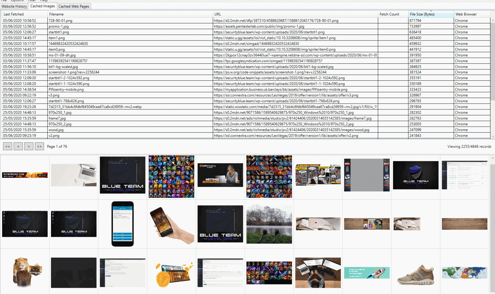 Windows Artifacts - Browsers - source page 82