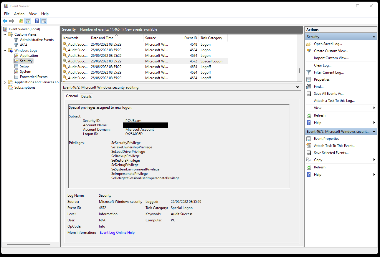 Windows Artifacts - Logon Events - source page 87