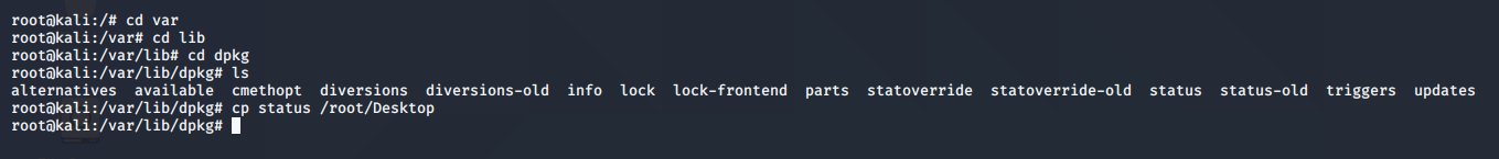 Linux Artifacts: /Var/Lib and /Var/Log - source page 99