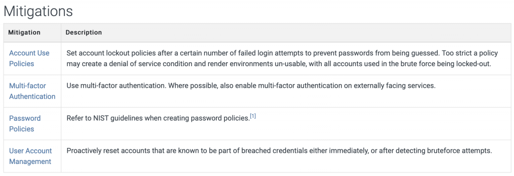 Credential Access - source page 165