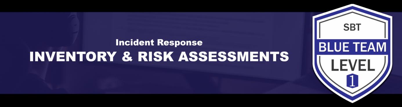 Preparation: Asset inventory and Risk Assessments - source page 22