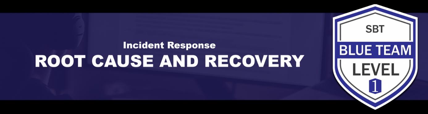 Identifying Root Cause and Recovery - source page 124