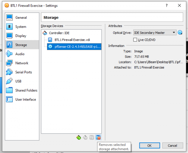 Activity) Setting up a Firewall - source page 46