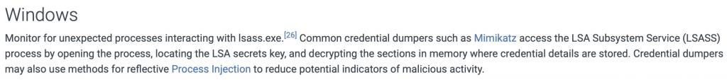 Credential Access - source page 163