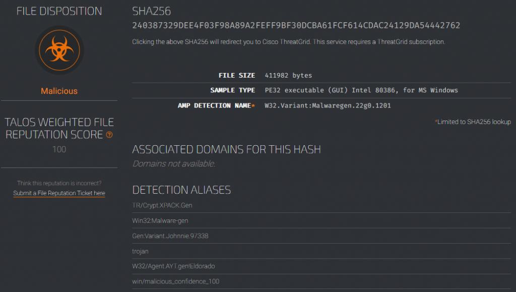 File Reputation Tools - source page 104