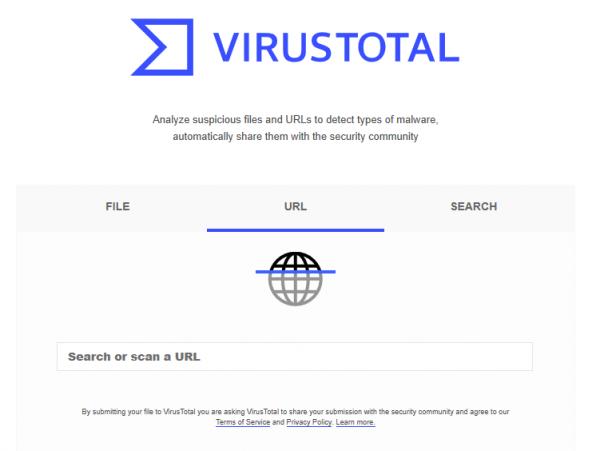 URL Reputation Tools - source page 97