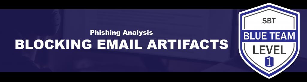 Reactive: Blocking Email Artifacts - source page 130