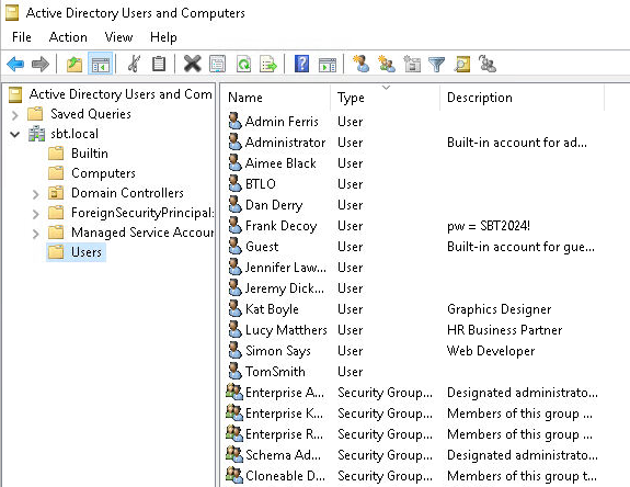 Objects and Organizational Units - source page 74