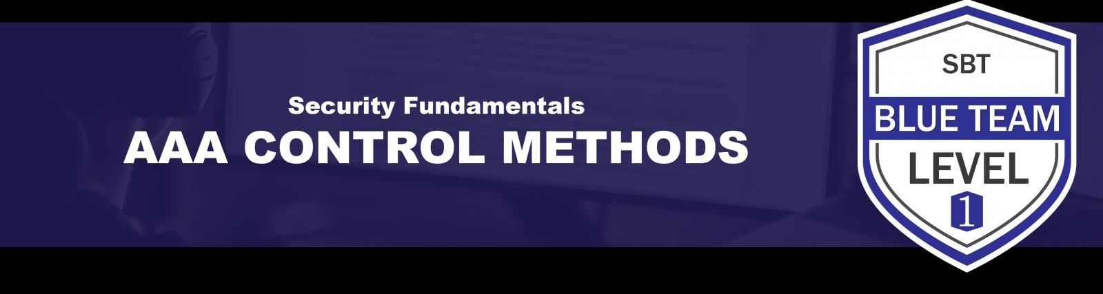 AAA Control Methods - source page 33