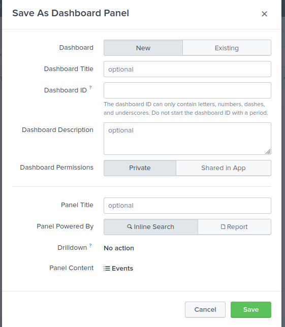Splunk Crash Course - Creating Dashboards - source page 83