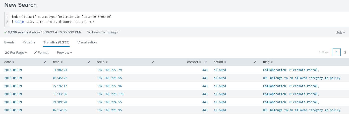 Splunk Crash Course - Search Queries - source page 73