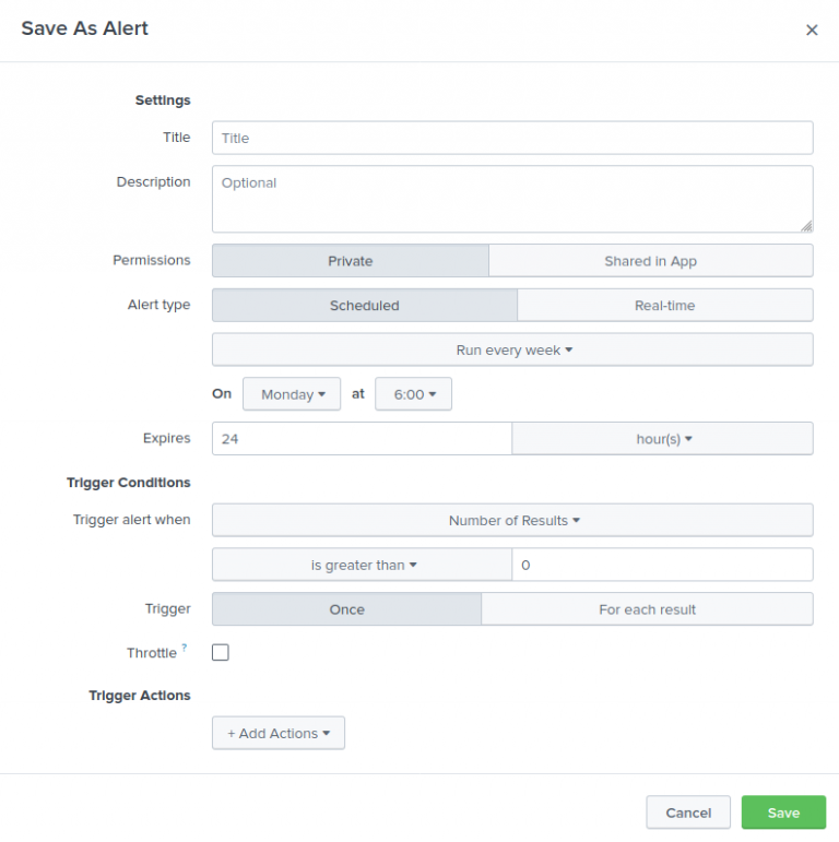 Splunk Crash Course - Creating Alerts - source page 78