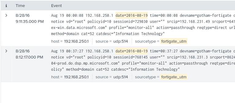 Splunk Crash Course - Search Queries - source page 72