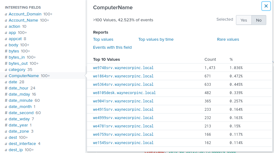 Splunk Crash Course - Search Queries - source page 63