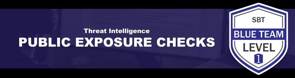 Public Exposure Checks Explained - source page 53